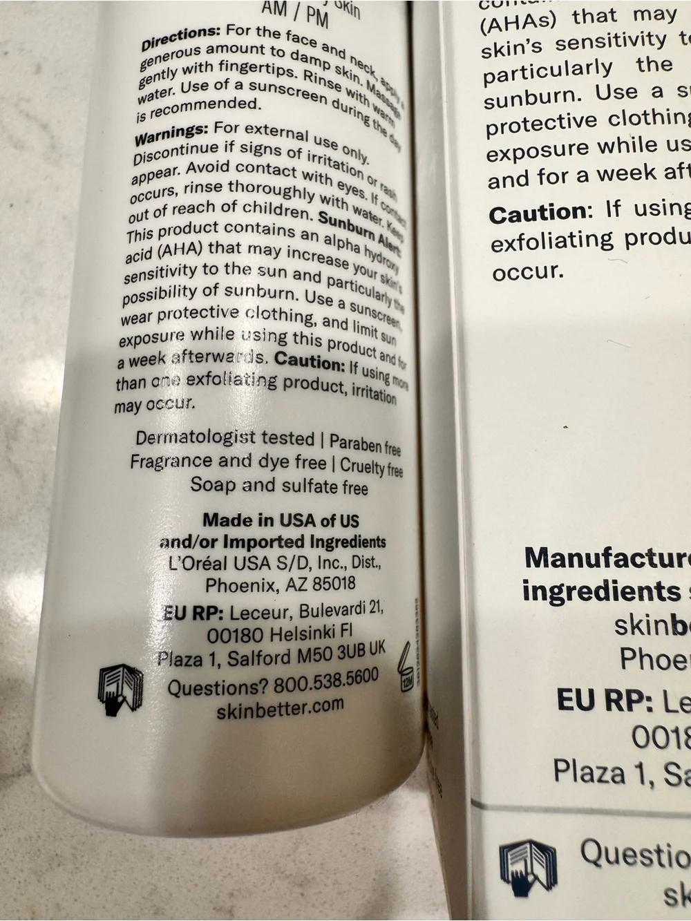 Skinbetter Science refining foam